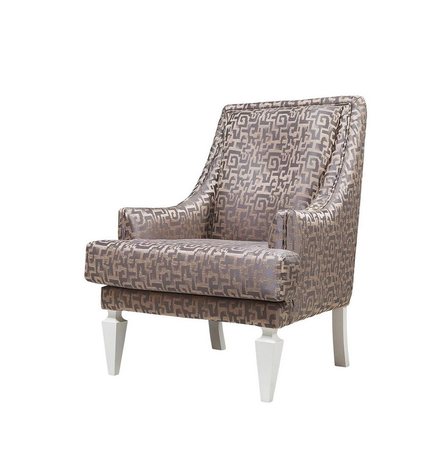 Xlmoebel Sessel Designer Einzelsitz Lounge Sessel in Braun für das Wohnzimmer (Sessel), Hergestellt in Europa von Xlmoebel