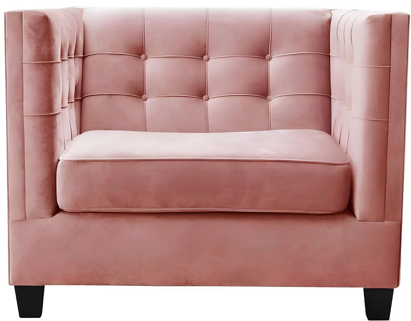 Xlmoebel Sessel Ein Chesterfield-Polsterstuhl für das Esszimmer oder die Fernsehlounge (1x Sessel), Hergestellt in Europa von Xlmoebel