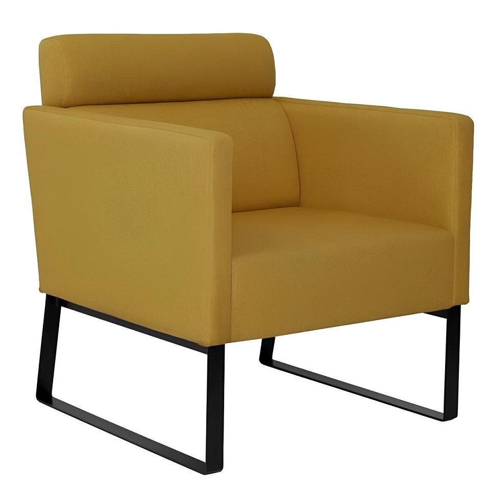 Xlmoebel Sessel Ein Luxus Einzelsitzer Lounge Relaxsessel in brauner Textiloptik (1-St., Sessel), Hergestellt in Europa von Xlmoebel
