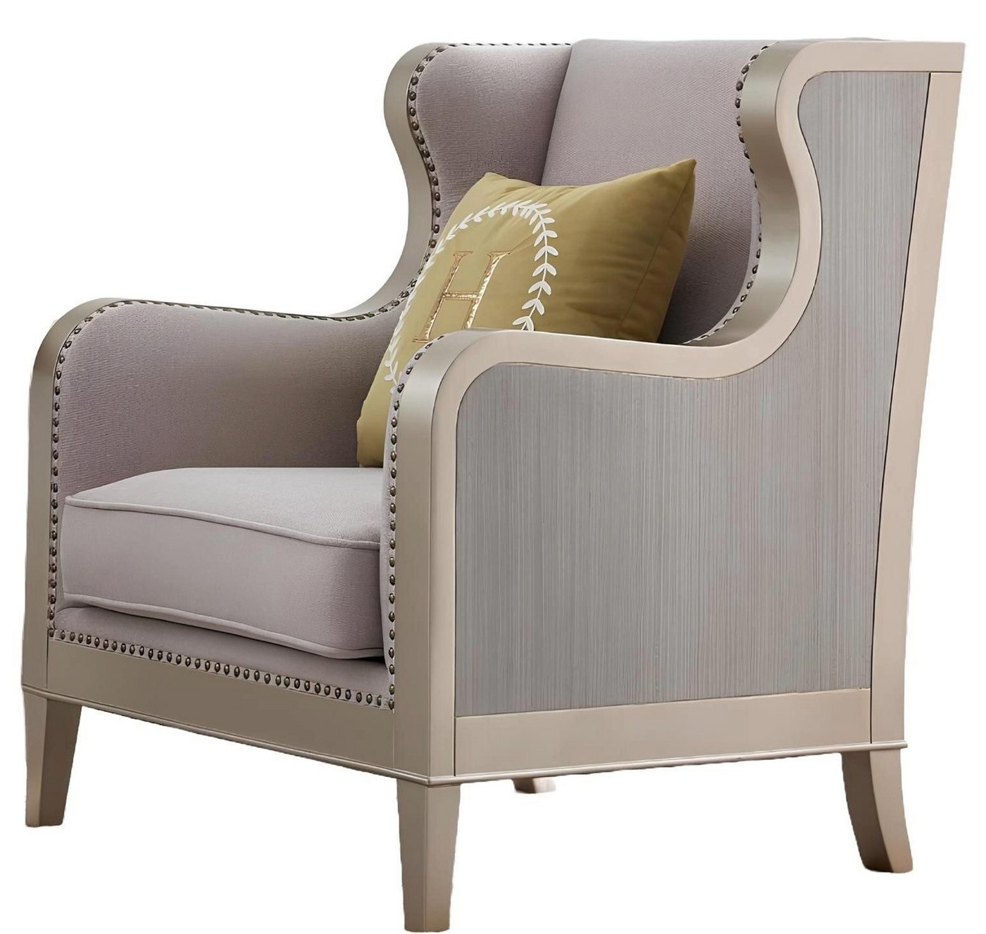 Xlmoebel Loungesessel Das perfekte Duo für Ihre Auszeit – Sessel & Hocker im Lounge-Stil (1-St., Sessel), Hergestellt in Europa von Xlmoebel