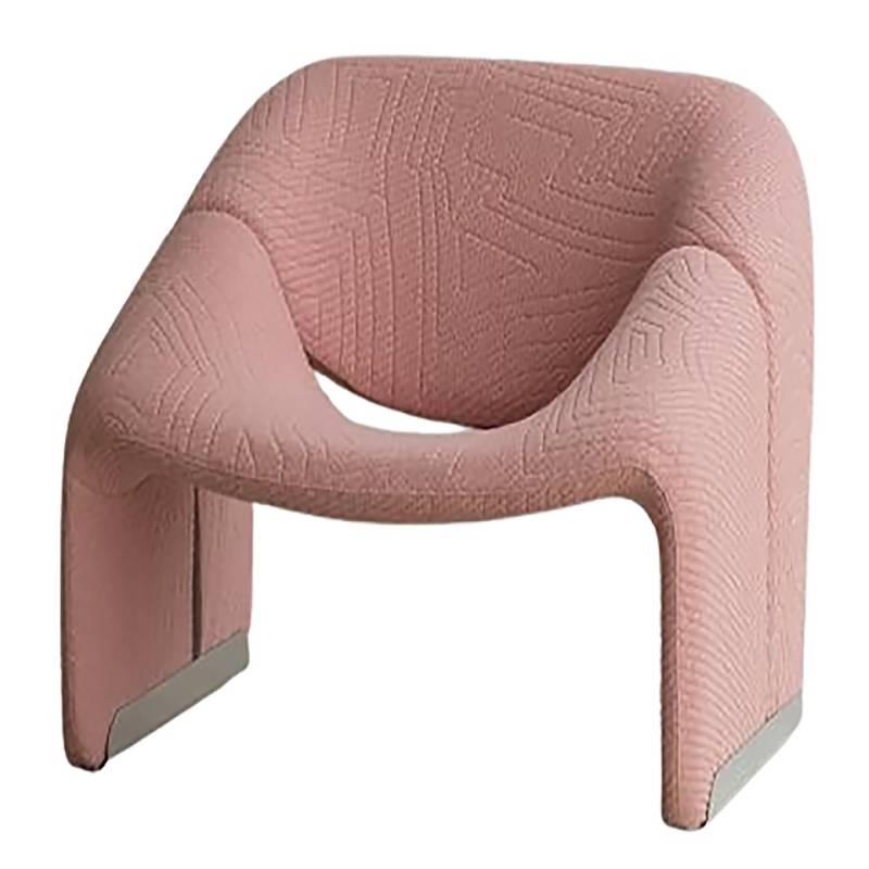 Xlmoebel Sessel Ein exklusiver Designer-Sessel in luxuriösem Stoff für die Fernseh (1-St., Sessel), Hergestellt in Europa von Xlmoebel