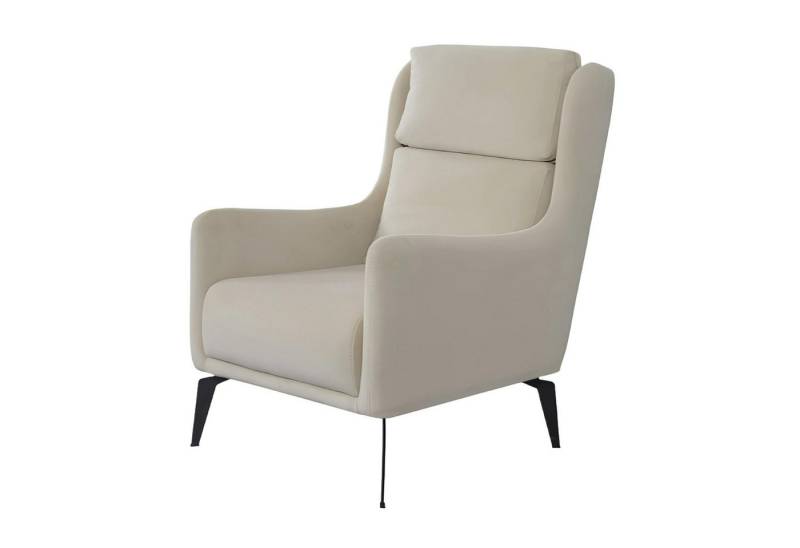 Xlmoebel Sessel Einrichtung Einzelsitz Club Sessel Polster Lounge Stoff Sofa (Sessel), Hergestellt in Europa von Xlmoebel