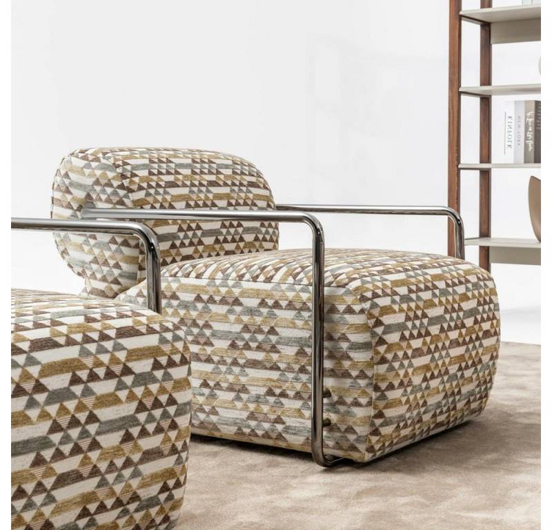 Xlmoebel Sessel Einzelner Luxus-Polstersessel im modernen Design für das Wohnzimmer - (Sessel), Hergestellt in Europa von Xlmoebel