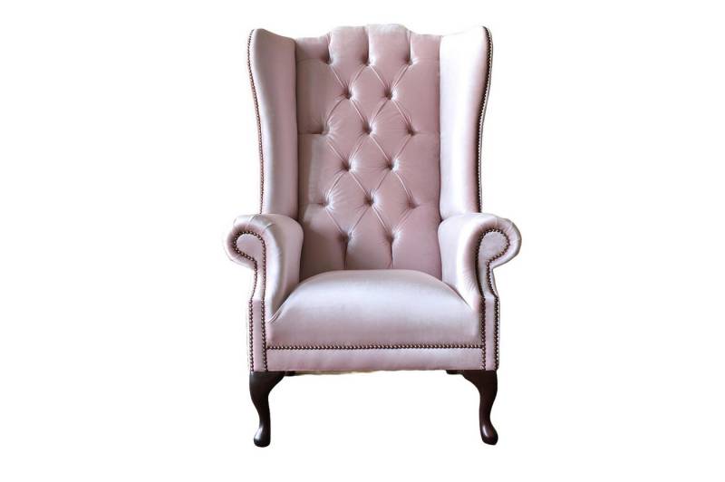 Xlmoebel Ohrensessel Einzelner Ohrensessel Chesterfield Relax-Couch in neuer Samt (1-St., Sessel), Hergestellt in Europa von Xlmoebel