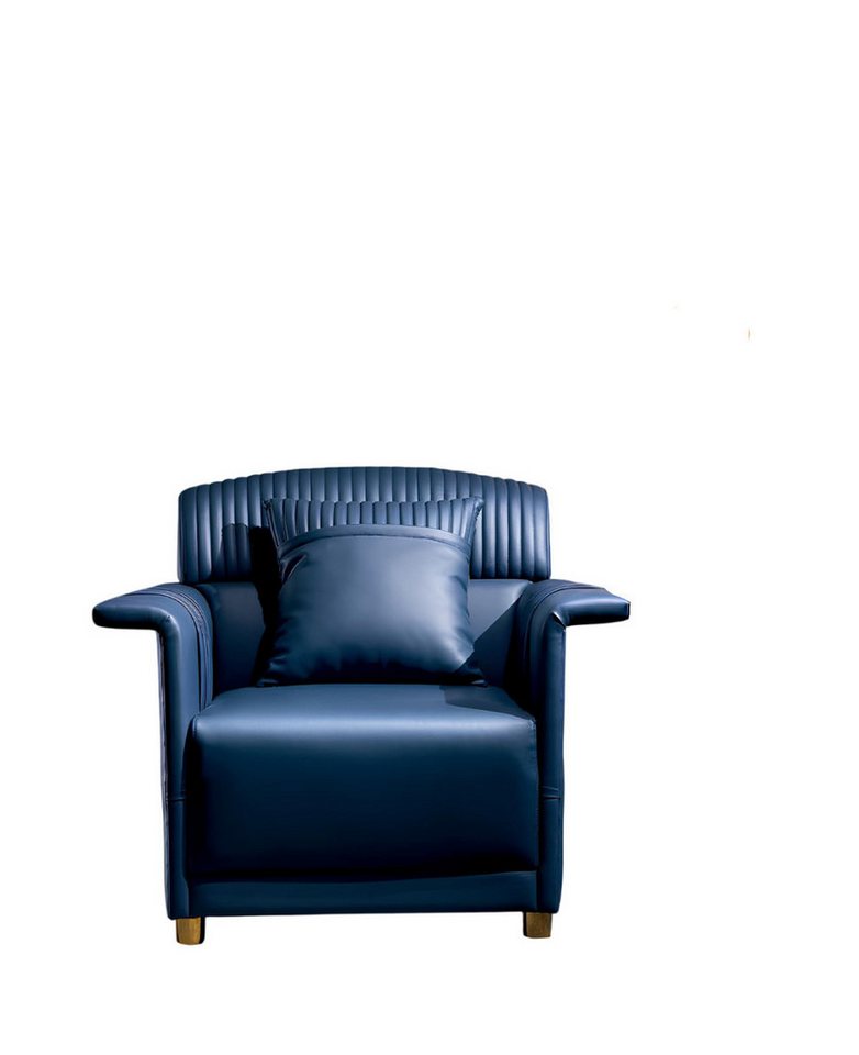 Xlmoebel Sessel Einzelner Relaxsessel aus klassischem Designerleder für den (1-St., Sessel), Hergestellt in Europa von Xlmoebel