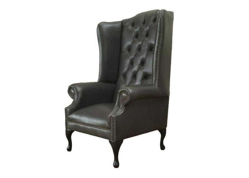 Xlmoebel Ohrensessel Einzelner Sessel mit Ohren im Chesterfield-Stil für entspanntes (1-St., Sessel), Hergestellt in Europa von Xlmoebel