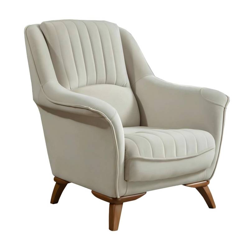 Xlmoebel Loungesessel Einzelner Sitz mit klassischem Design, gepolstert, für das Wohnzimmer, (Sessel), Hergestellt in Europa von Xlmoebel