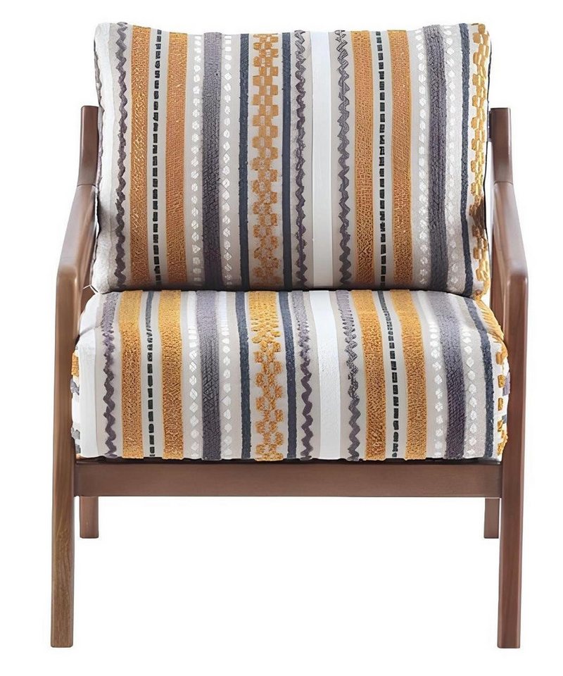 Xlmoebel Sessel Einzelsofa aus Stoff mit Kissen für das moderne (1-St., Sessel), Hergestellt in Europa von Xlmoebel