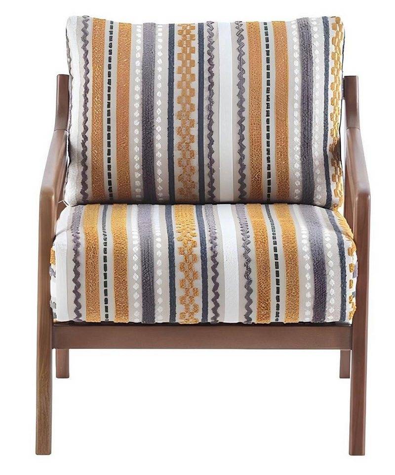 Xlmoebel Loungesessel Einzelsofa aus Stoff mit Kissen für das moderne (1-St., Sessel), Hergestellt in Europa von Xlmoebel