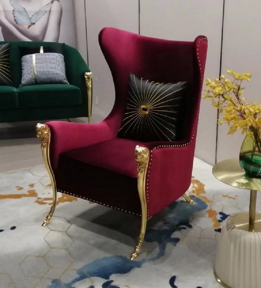 Xlmoebel Sessel Einzelstuhl Ohrstuhl Sofa Möbel Fernseh-Designmöbel Einrichtung (Sessel), Hergestellt in Europa von Xlmoebel