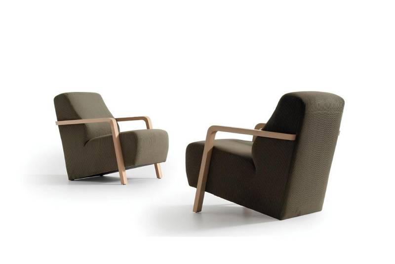 Xlmoebel Loungesessel Einzelstuhl in grünem Design-Polster für das Wohnzimmer - Relaxsessel (Sessel), Hergestellt in Europa von Xlmoebel