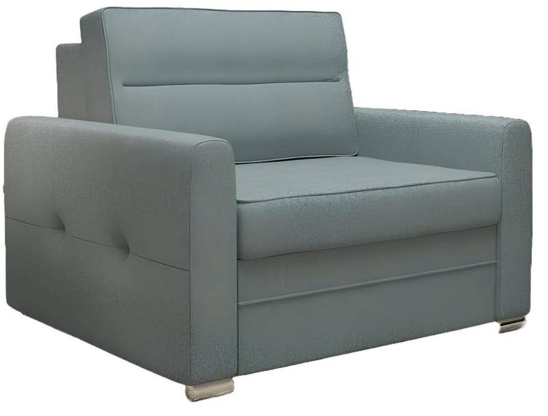 Xlmoebel Sessel Entspannungs Stoff Textil Lounge TV Einzel Sessel Designer Stuhl (1-St., Sessel), Hergestellt in Europa von Xlmoebel