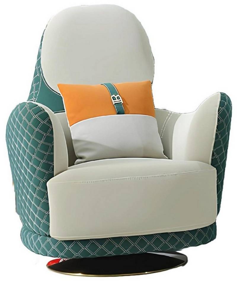 Xlmoebel Loungesessel Lounge-Ledersessel im luxuriösen Club-Design für entspanntes (Sessel), Hergestellt in Europa von Xlmoebel