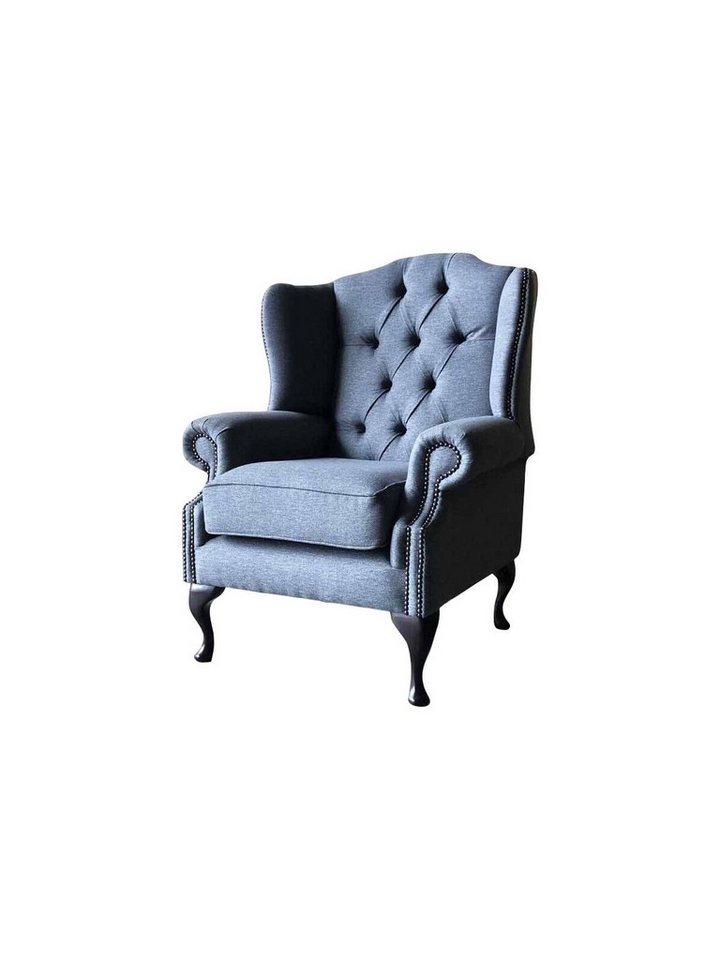 Xlmoebel Sessel Lounge Sessel Textil Luxus Ohrensessel Einzelsitz Design (Ohrensessel), Hergestellt in Europa von Xlmoebel
