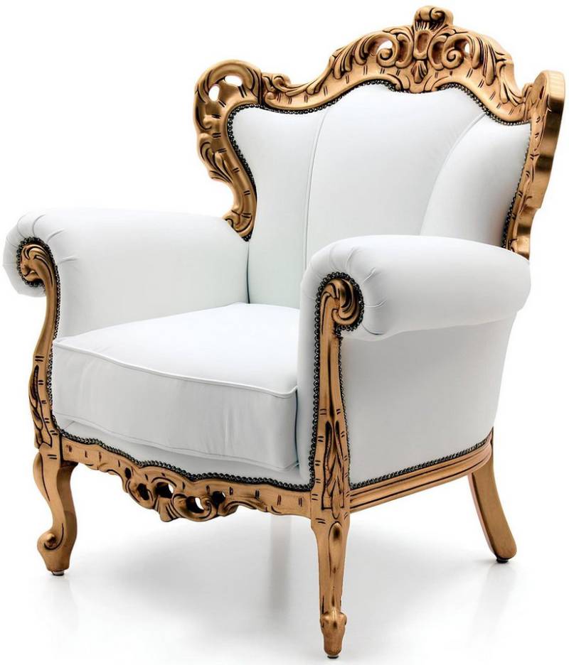 Xlmoebel Ohrensessel Luxuriöser Design Klassiker Moderner Armlehnen Stoff-Sessel Einzelsofa (Sessel), Hergestellt in Europa von Xlmoebel