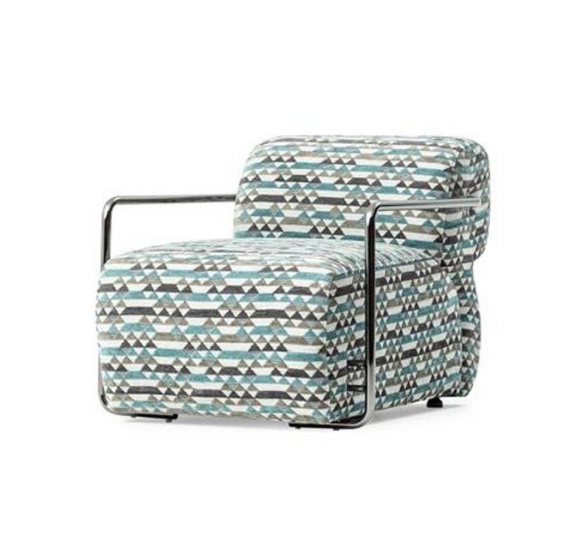 Xlmoebel Sessel Luxuriöser Polstersessel Lounge Design für das Wohnzimmer, 98x74x71 cm (Sessel), Hergestellt in Europa von Xlmoebel
