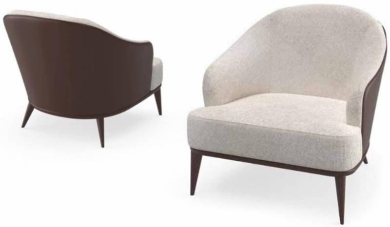 Xlmoebel Loungesessel Luxuriöser brauner Fernsehsessel im modernen Design (1-St., Sessel), Hergestellt in Europa von Xlmoebel
