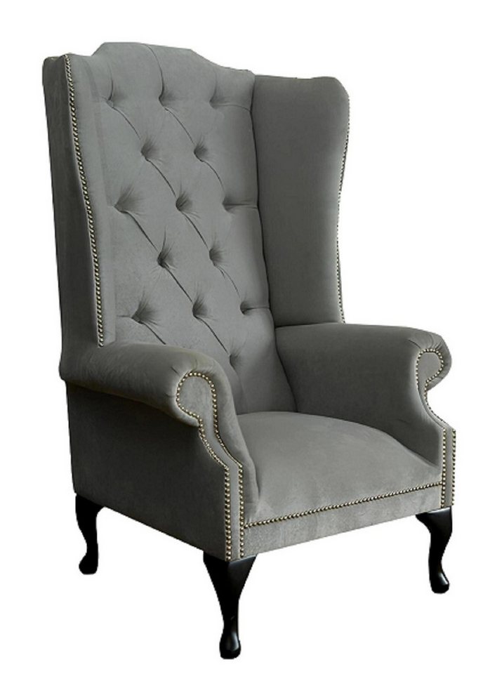 Xlmoebel Sessel Neu Chesterfield Ohrensessel Polstersofas Premium Klassik Stuhl (Sessel), Hergestellt in Europa von Xlmoebel