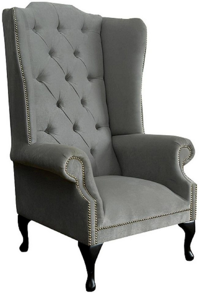 Xlmoebel Sessel Neu Chesterfield Ohrensessel Polstersofas Premium Klassik Stuhl (Sessel), Hergestellt in Europa von Xlmoebel