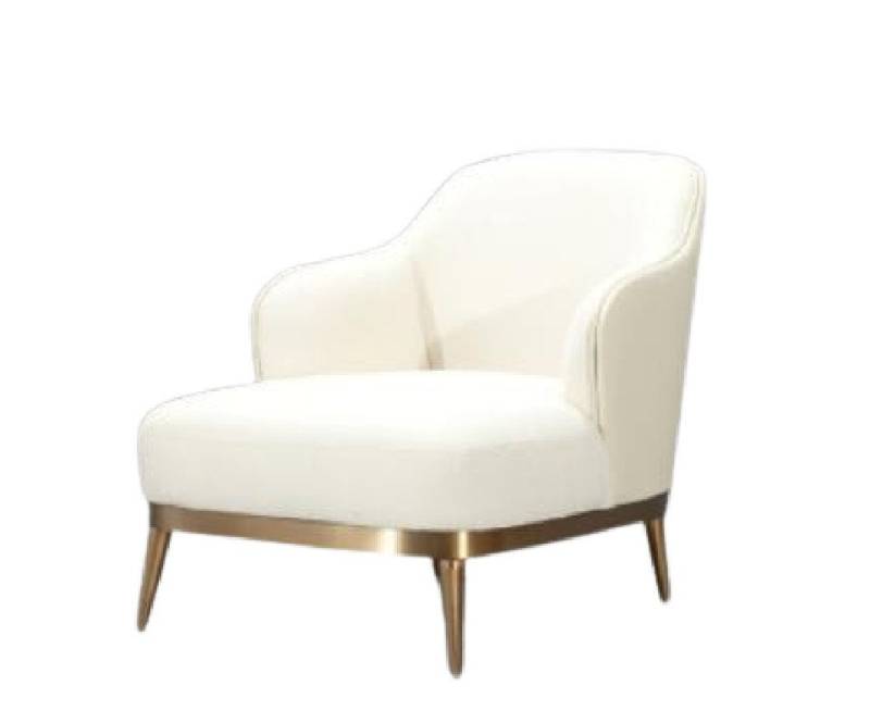 Xlmoebel Sessel Neu Luxuriöses Designmöbel in Grau für das Wohnzimmer - Lounge Club (1-St., Sessel), Hergestellt in Europa von Xlmoebel