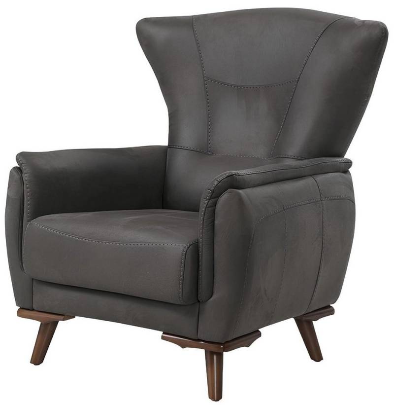 Xlmoebel Loungesessel Neuer Design-Grau-Sessel für das Luxus-Wohnzimmer - modern (1-St., Sessel), Hergestellt in Europa von Xlmoebel