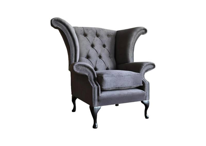 Xlmoebel Ohrensessel Neuer Ohrensessel im Fernseh-Design mit Chesterfield-Polsterung und (Sessel), Hergestellt in Europa von Xlmoebel