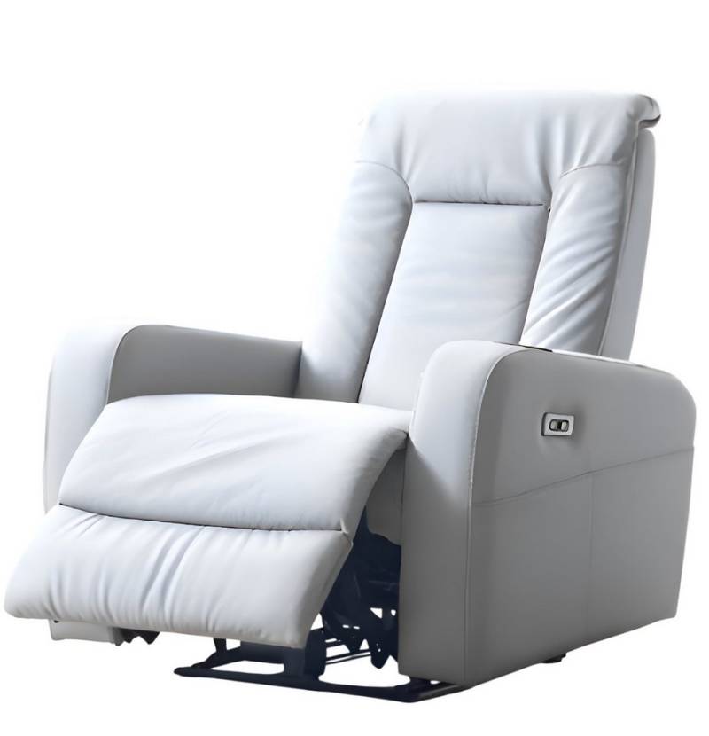 Xlmoebel Relaxsessel Moderner weißer Wohnzimmersessel, exklusiver 1-Sitzer (Sessel), Hergestellt in Europa von Xlmoebel