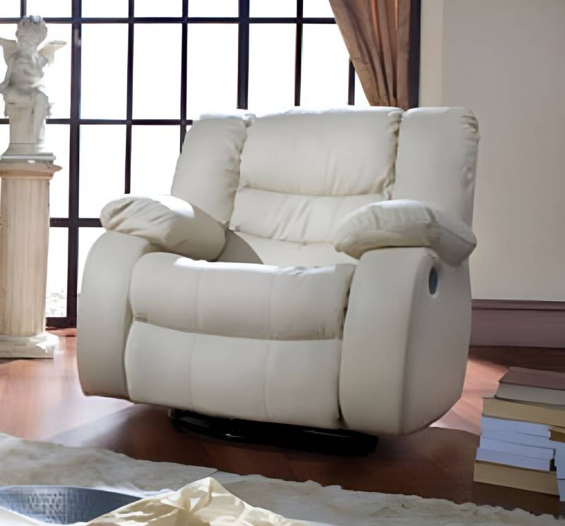 Xlmoebel Relaxsessel Neuer moderner Ledersessel für entspanntes Sitzen - Regan Design Sofas (Sessel 4062292119385), Hergestellt in Europa von Xlmoebel
