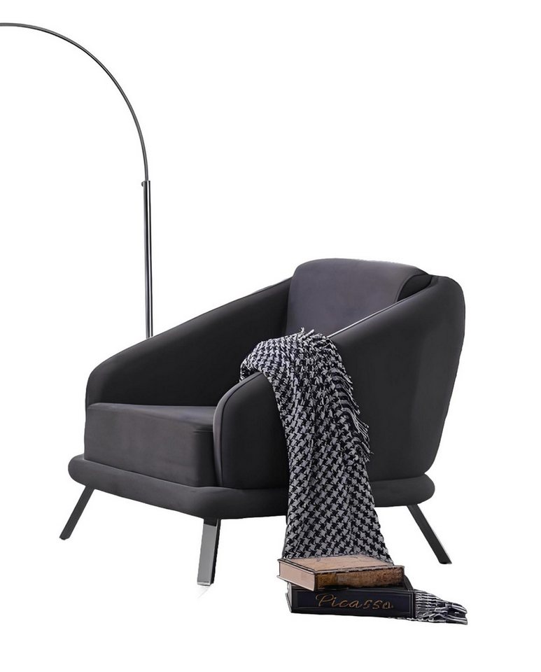 Xlmoebel Sessel Polstersessel aus modernem Textil in Designer-Qualität (Sessel), Hergestellt in Europa von Xlmoebel