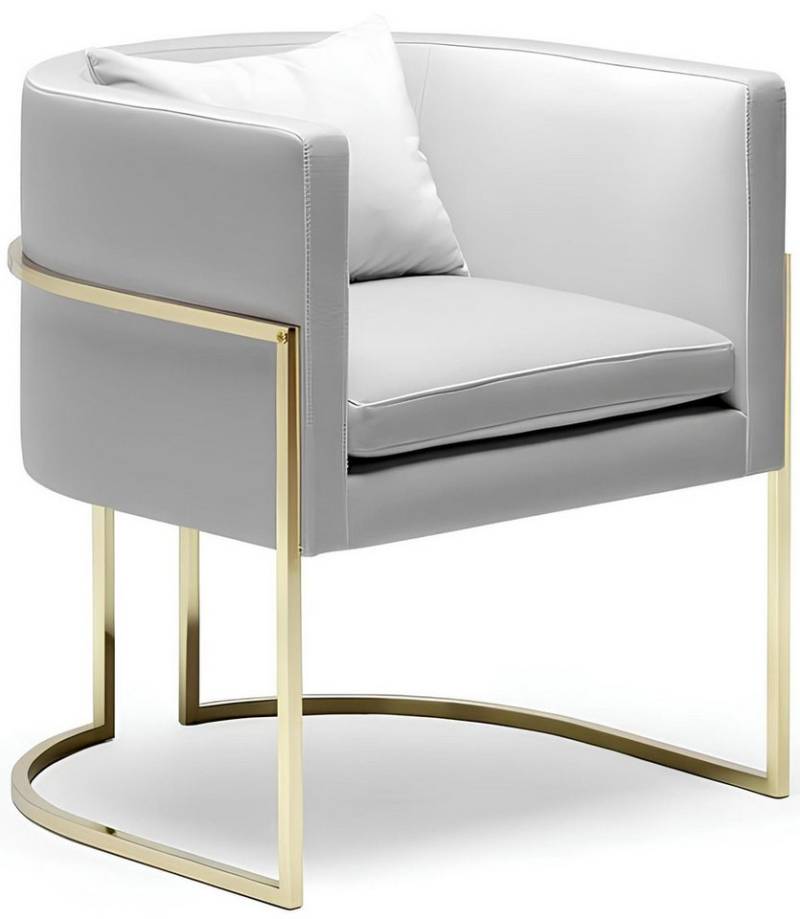 Xlmoebel Loungesessel Set aus 2 neuen Metall-Lounge-Sesseln im Design-Stil für entspannte (2-St., 2x Sessel), Hergestellt in Europa von Xlmoebel