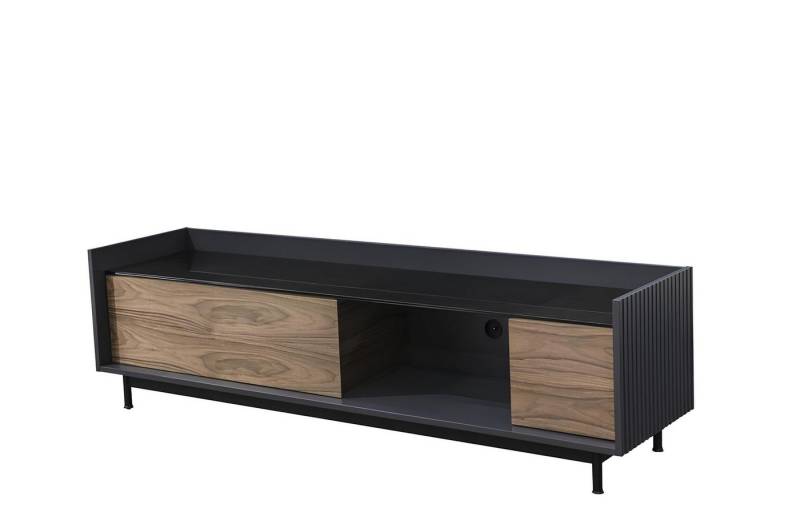 Xlmoebel TV-Schrank Design-Sideboard mit Fernsehfach in Hochglanz - Luxuriöse Kommode (1-St., Sideboard) Hergestellt in Europa von Xlmoebel