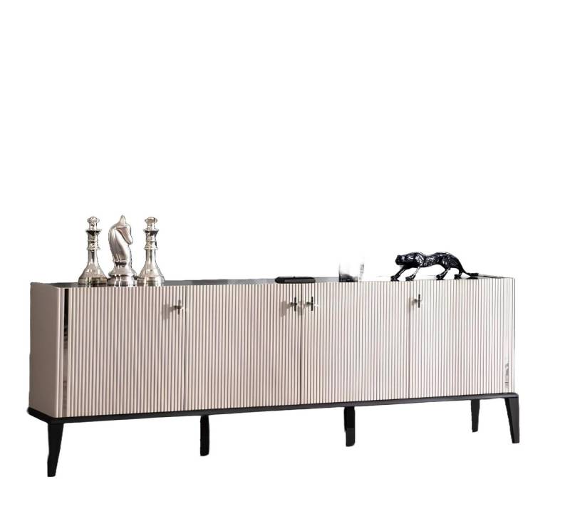Xlmoebel Sideboard Designer Esszimmer Anrichte in Weiß mit 4 Türen - Exklusive (1 St., Anrichte), Hergestellt in Europa von Xlmoebel