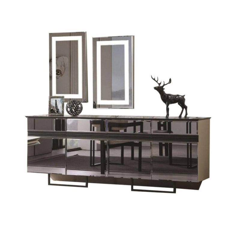 Xlmoebel Sideboard Elegantes Esszimmer-Set im zeitgemäßen Design: Sideboard und 2 Spiegel (3 St., 3tlg.Esszimmer Set (Sideboard + 2xSpiegel), Hergestellt in Europa von Xlmoebel
