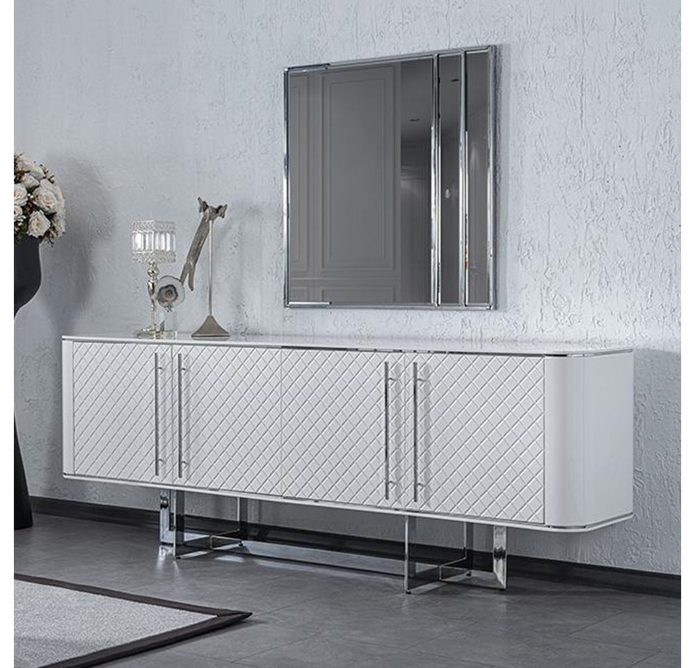 Xlmoebel Sideboard Hochwertiges Buffet mit Spiegel - Esszimmerausstattung im (Sideboard mit Spiegel), Hergestellt in Europa von Xlmoebel