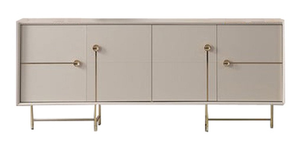 Xlmoebel Sideboard Holz Aufbewahrungsmöbel Set 200cm - Kommode, Sideboard, Highboard, (Sideboard), Hergestellt in Europa von Xlmoebel