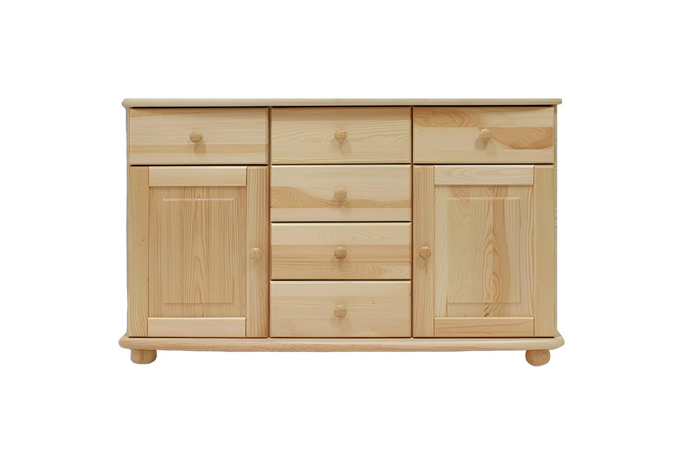 Xlmoebel Sideboard Massive Echtholz-Kommode - Neue Anrichte Möbel - Schrank Sideboard (Anrichte), Hergestellt in Europa von Xlmoebel