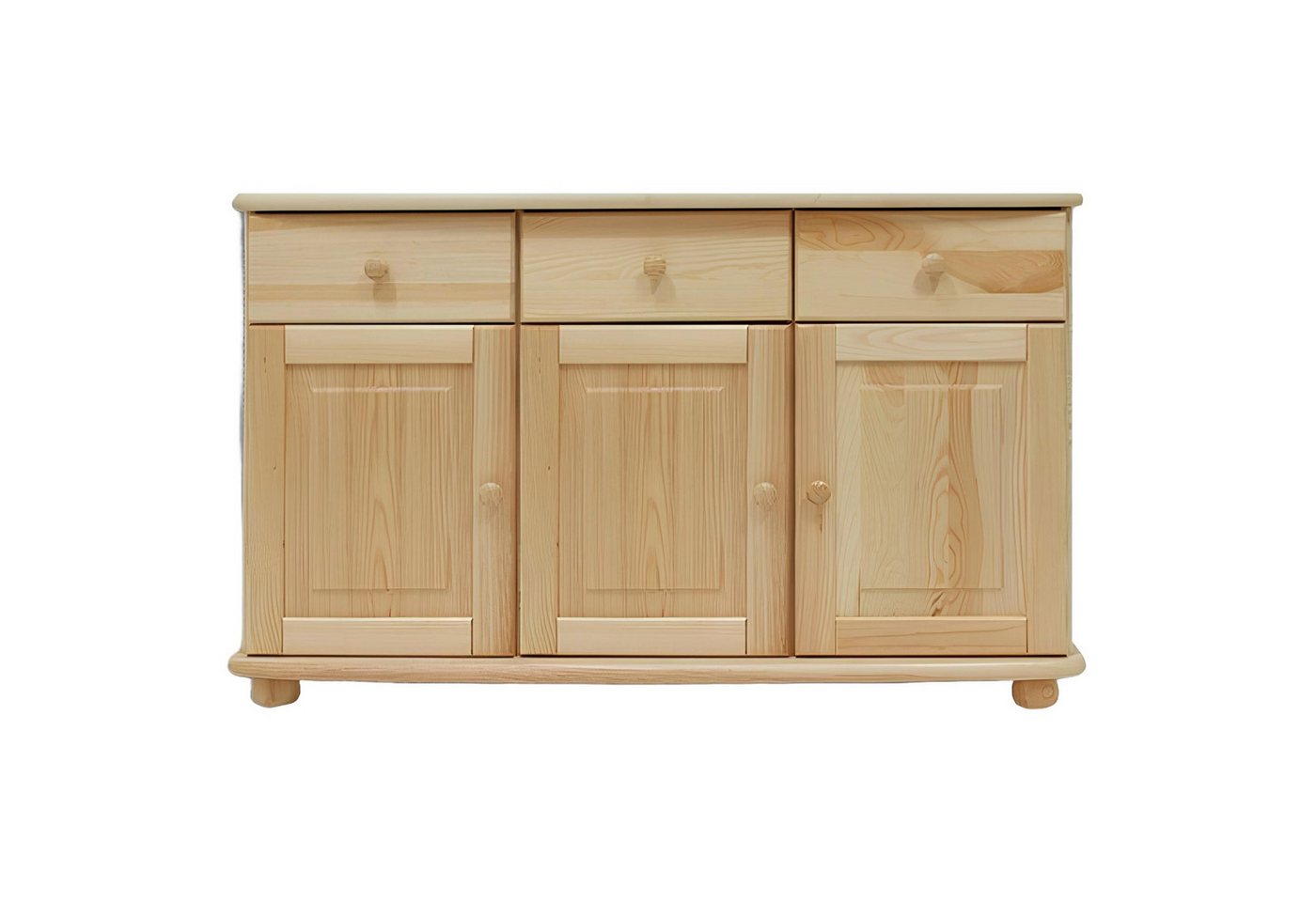Xlmoebel Sideboard Massive Holzkommode mit Schubladen - Neue Anrichte in (1 St., Anrichte), Hergestellt in Europa von Xlmoebel