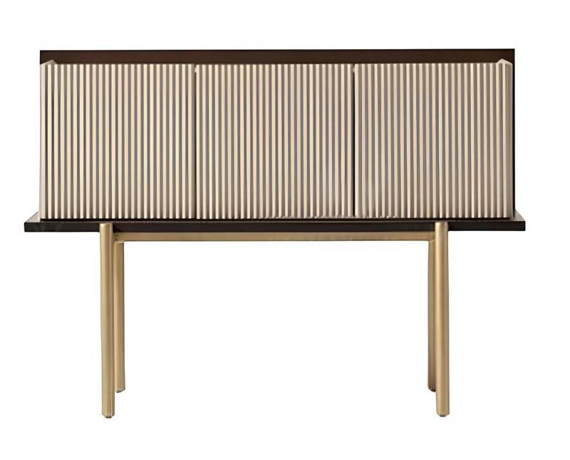 Xlmoebel Sideboard Moderne beige Esszimmer Anrichte aus Holz (1 St., Sideboard), Hergestellt in Europa von Xlmoebel