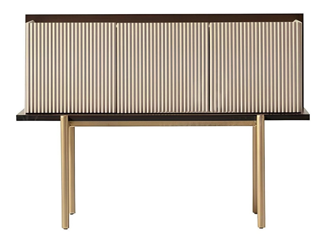 Xlmoebel Sideboard Modernes Beige Holz Sideboard für das Esszimmer mit ansprechendem (Sideboard), Hergestellt in Europa von Xlmoebel