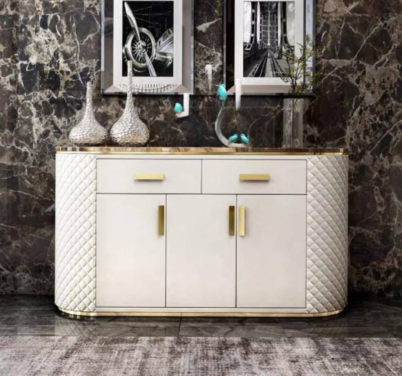 Xlmoebel Kombikommode Neue Kommode mit drei Türen und zwei Schubladen im luxuriösen Stil (Kombikommode), Hergestellt in Europa von Xlmoebel