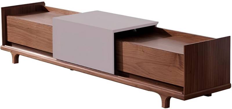 Xlmoebel Lowboard Neues luxuriöses Holz-Wand-Sideboard TV-Design matt niedrig Kommode (1 St., Sideboard), Hergestellt in Europa von Xlmoebel