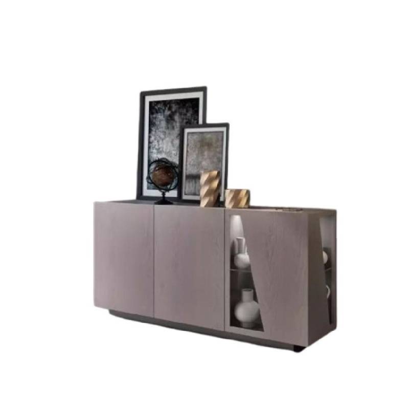 Xlmoebel Sideboard Neues wunderschönes modernes Luxus-Sideboard in Grau (1 St., Sideboard), Hergestellt in Europa von Xlmoebel