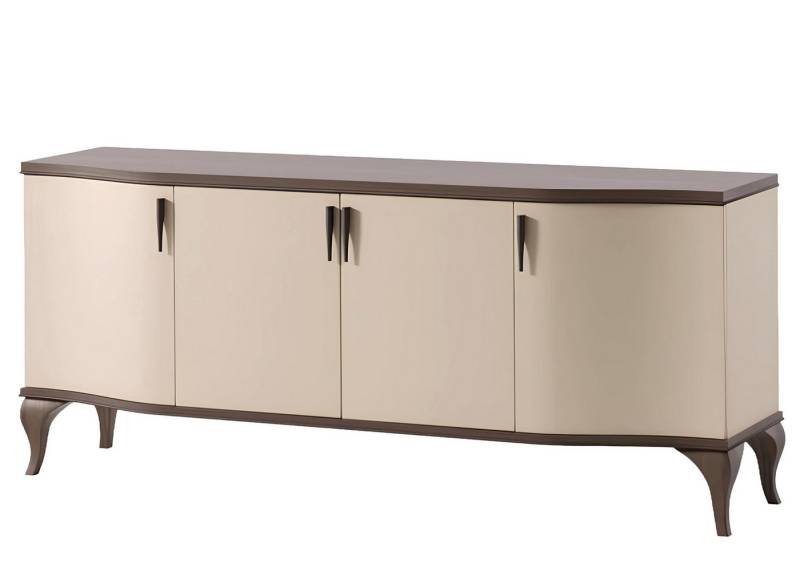 Xlmoebel Sideboard Schrank für Speisen und Geschirr mit Kommoden- und Vorratsfächern (Sideboard), Hergestellt in Europa von Xlmoebel