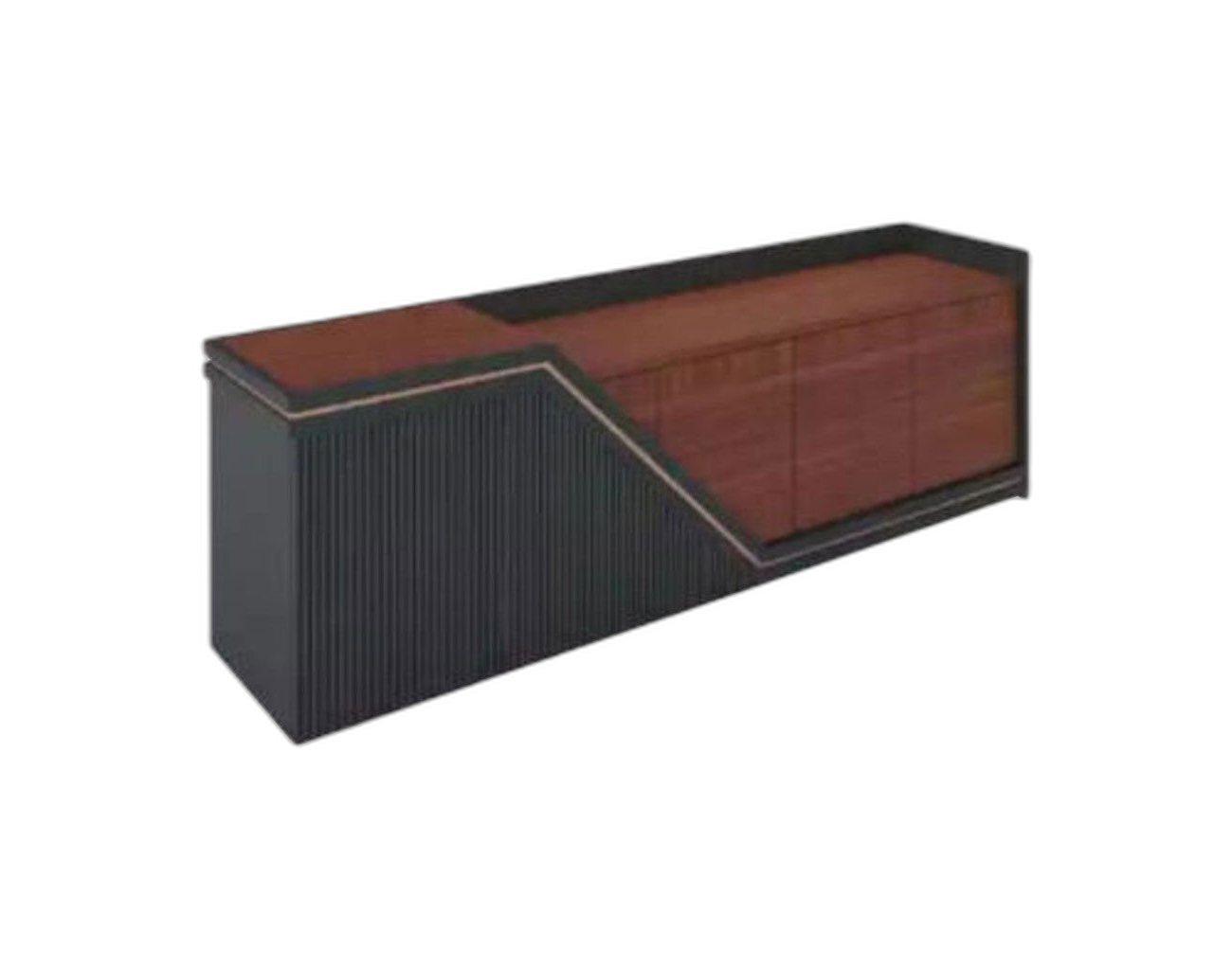 Xlmoebel Sideboard Zeitgemäße Arbeitsplatzmöbel Sideboard Schrank Lowboard Eleganz (1 St., 1x Sideboard), Hergestellt in Europa von Xlmoebel