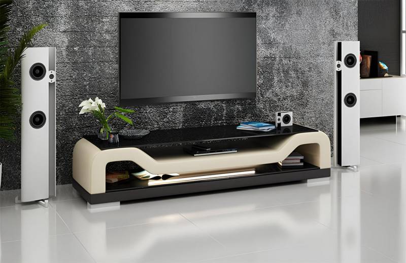 Xlmoebel Lowboard rtv Fernsehseitenschrank für Wohnzimmer, Schrank oder Kommode (Lowboard), Hergestellt in Europa von Xlmoebel