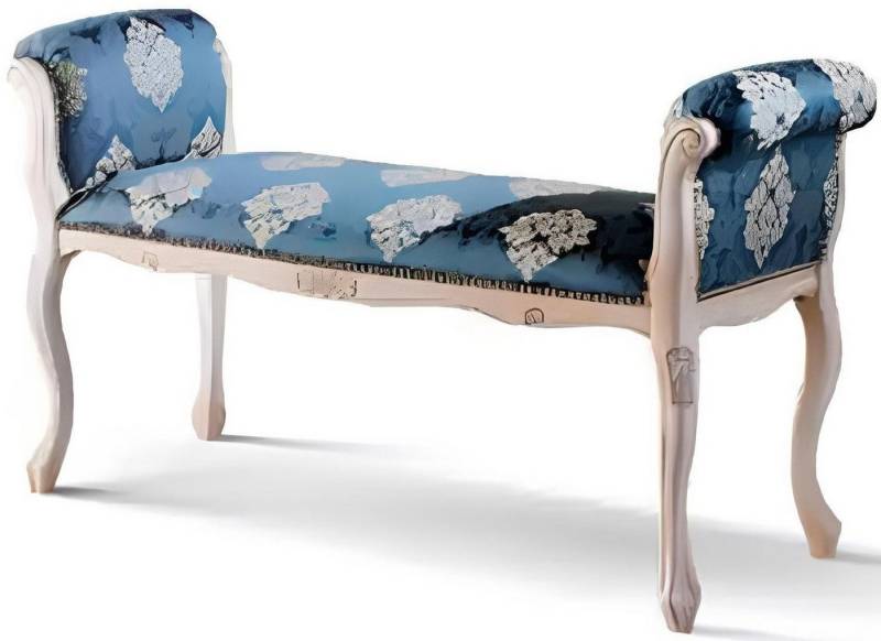 Xlmoebel Polsterbank Bank für Sitzgelegenheiten aus Textil und Holz, klassisches Sitzmöbel (Sitzbank), Hergestellt in Europa von Xlmoebel