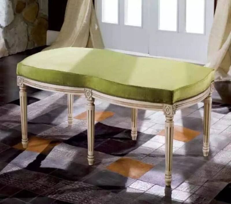 Xlmoebel Sitzbank Grüne Designer-Sitzbank für die Einrichtung von Bänken (1-St., Sitzbank), Hergestellt in Europa von Xlmoebel