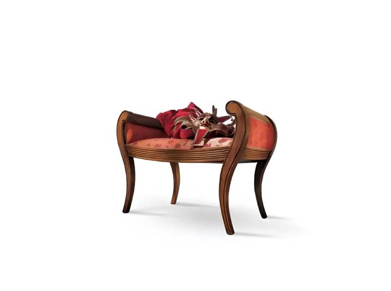 Xlmoebel Sitzbank Luxuriöser Sitzhocker aus Holz für die Einrichtung (Sitzbank), Hergestellt in Europa von Xlmoebel