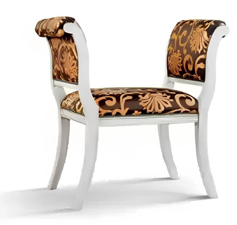 Xlmoebel Sitzbank Neue Möbelstücke für das Wohnzimmer: Klassischer Hocker Design (1-St., Sitzbank), Hergestellt in Italy von Xlmoebel