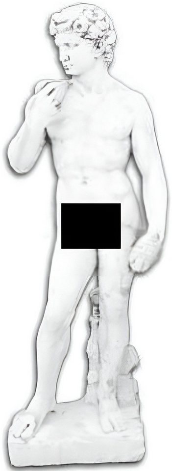 Xlmoebel Gartenfigur Adam 170cm Skulptur Design Figur Statue Garten Figuren Statuen, (Artikel 179), Hergestellt in Europa von Xlmoebel